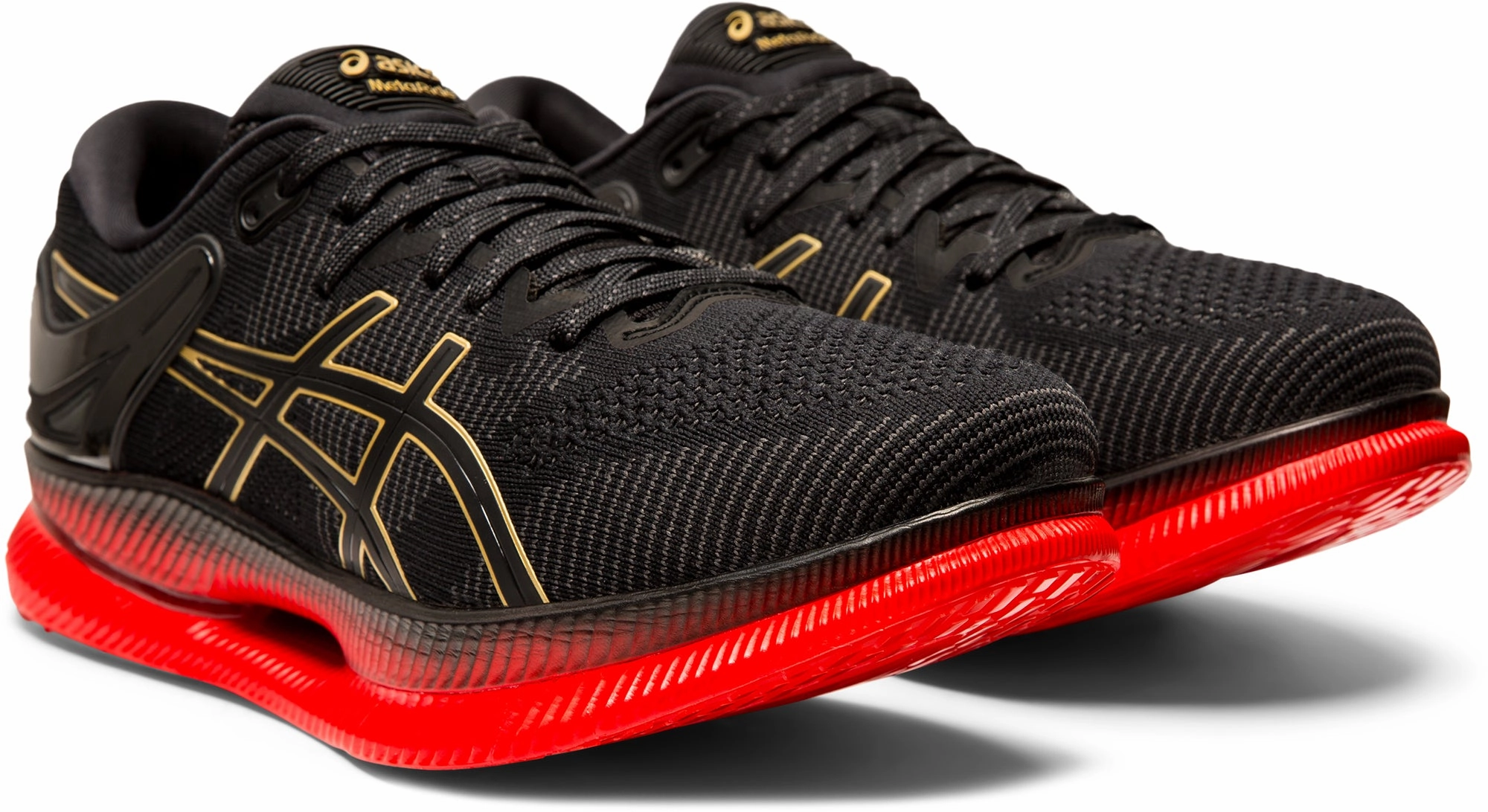 Asics MetaRide Womens Running Shoes - Black Neutral Support Shoes
