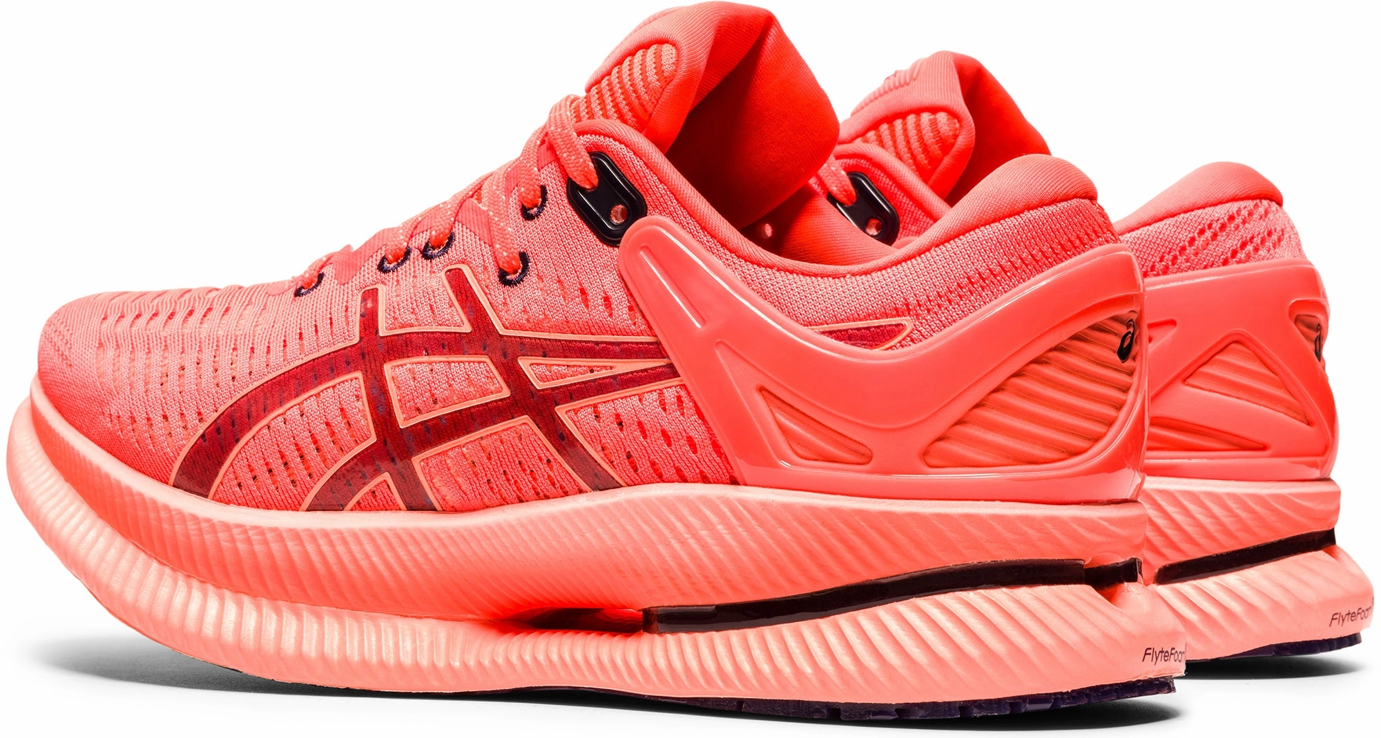 Asics MetaRide Womens Running Shoes - Red Neutral Support Shoes