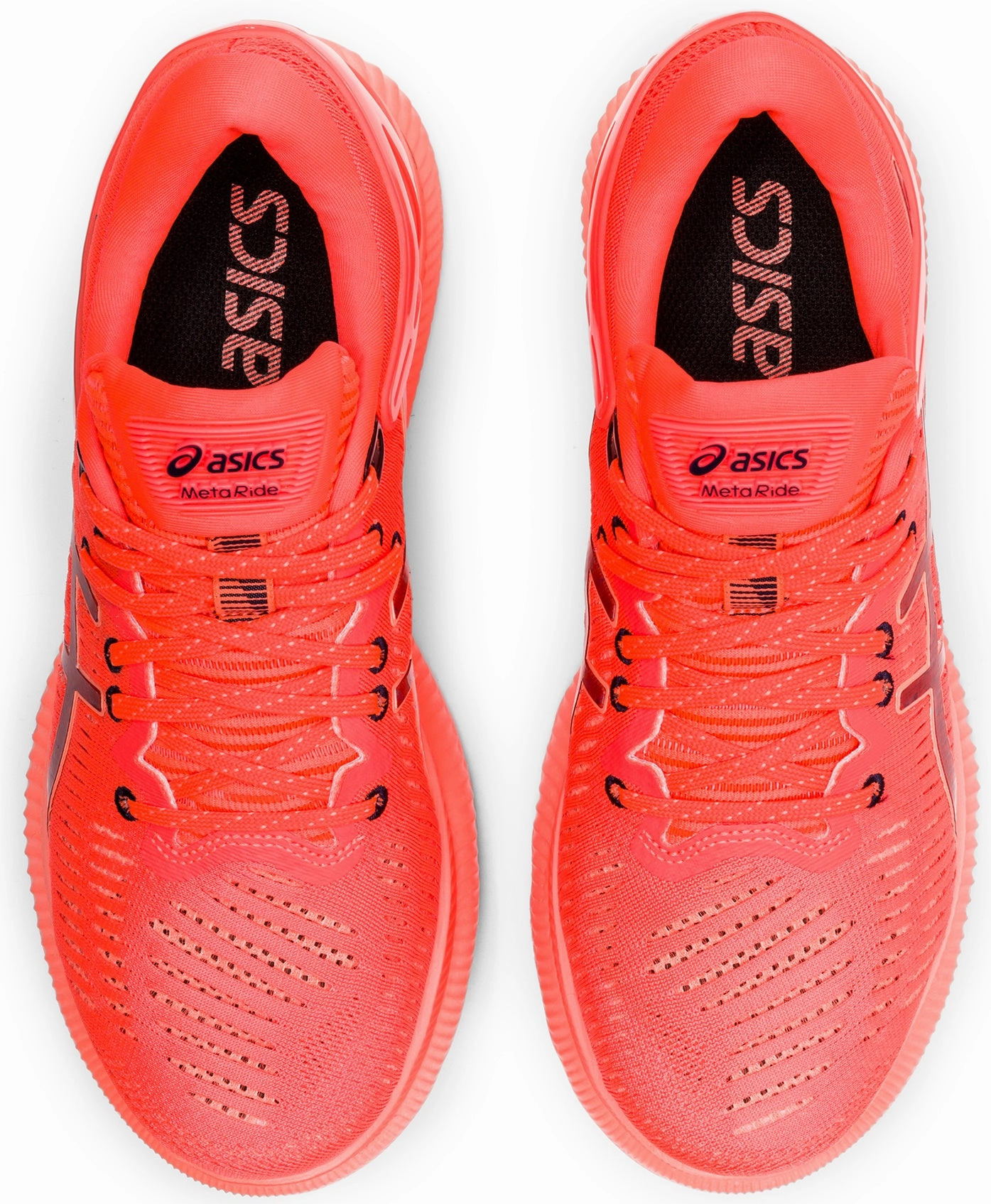 Asics MetaRide Womens Running Shoes - Red Neutral Support Shoes