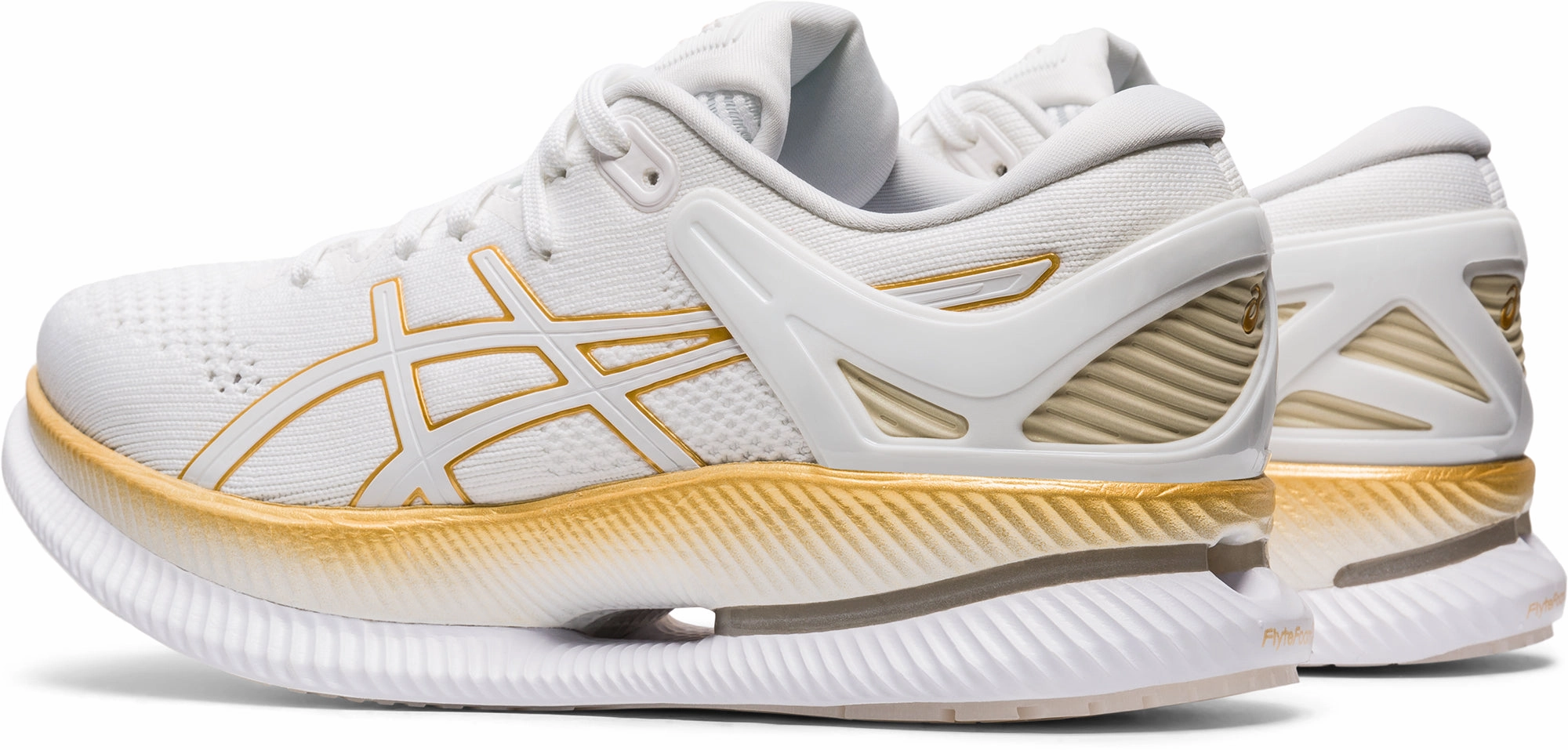 Asics MetaRide Womens Running Shoes - White Neutral Support Shoes