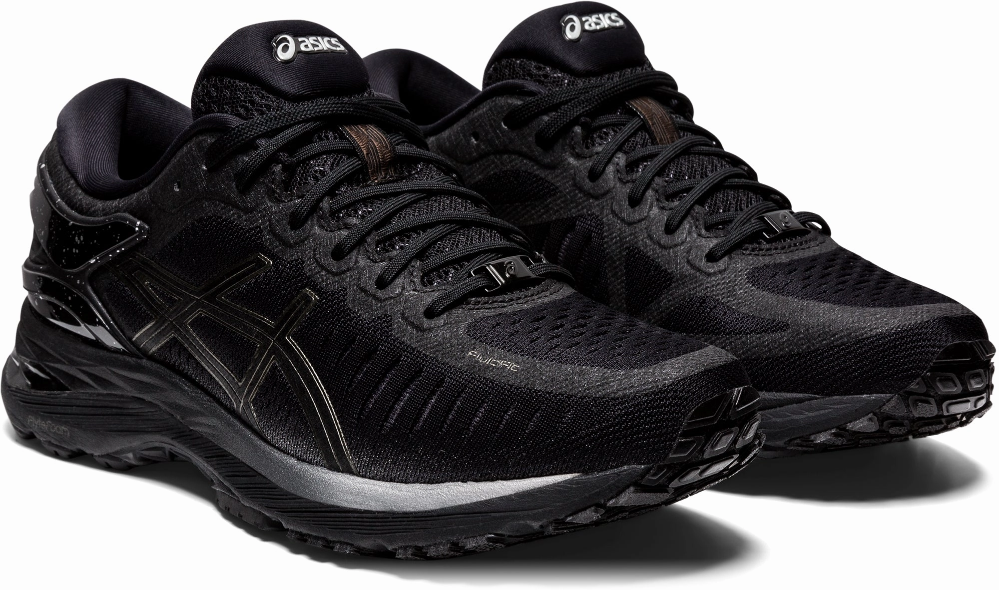 Asics MetaRun Womens Running Shoes - Black Neutral Support Shoes