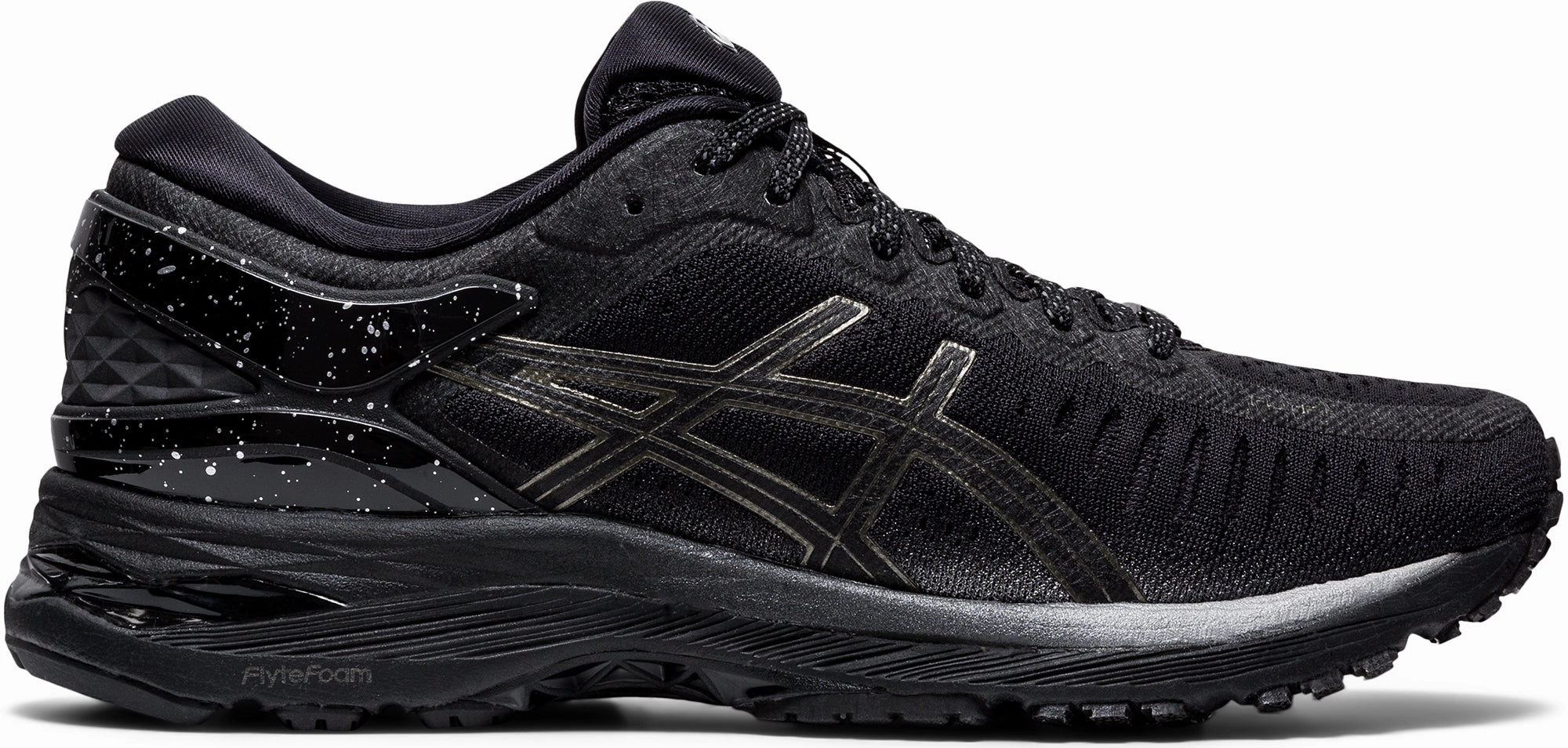Asics MetaRun Womens Running Shoes - Black Asics athletic footwear for training sessions
