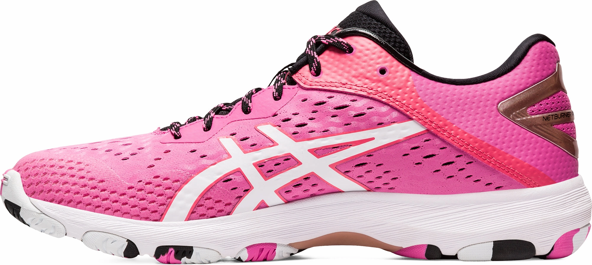 Asics Netburner Professional FF 2 Womens Netball Shoes - Pink Performance Shoes