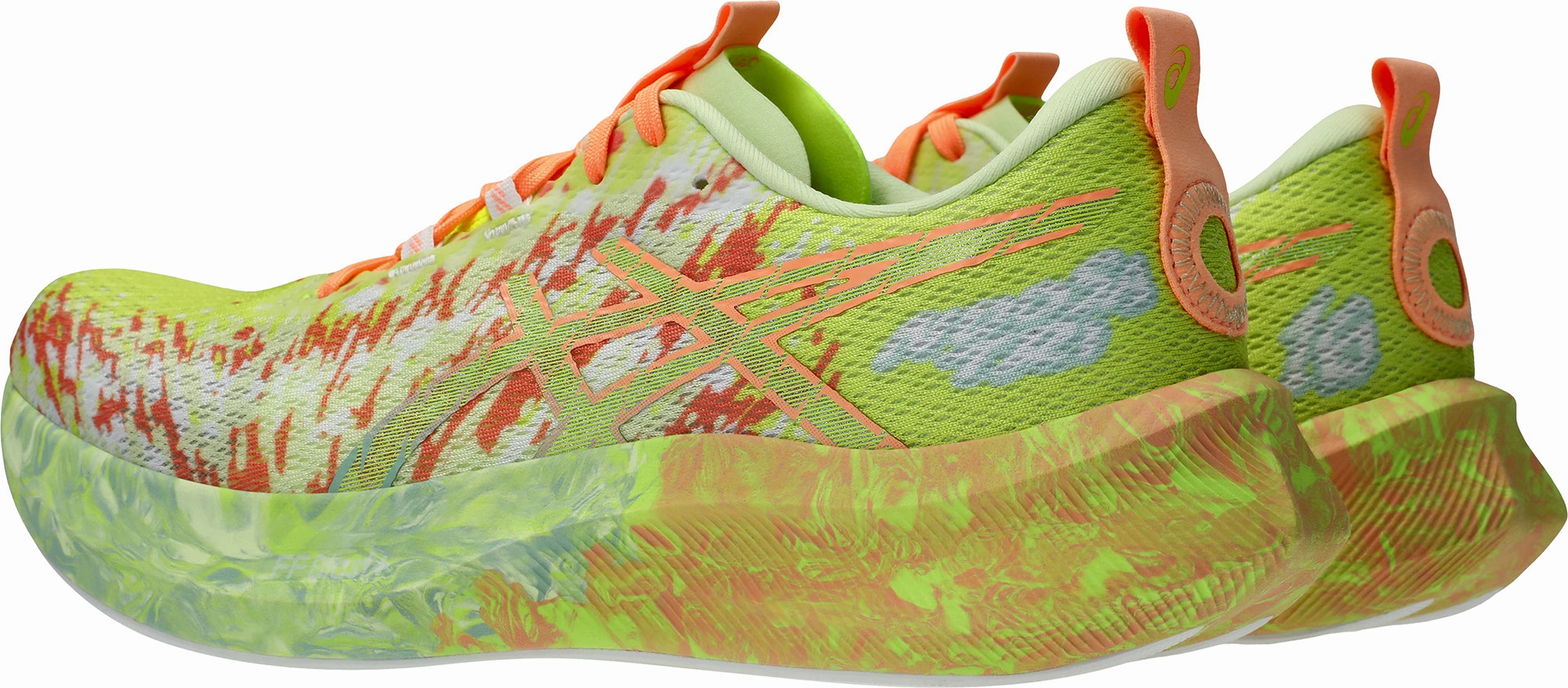 Asics Noosa Tri 16 Mens Running Shoes - Green Performance Shoes