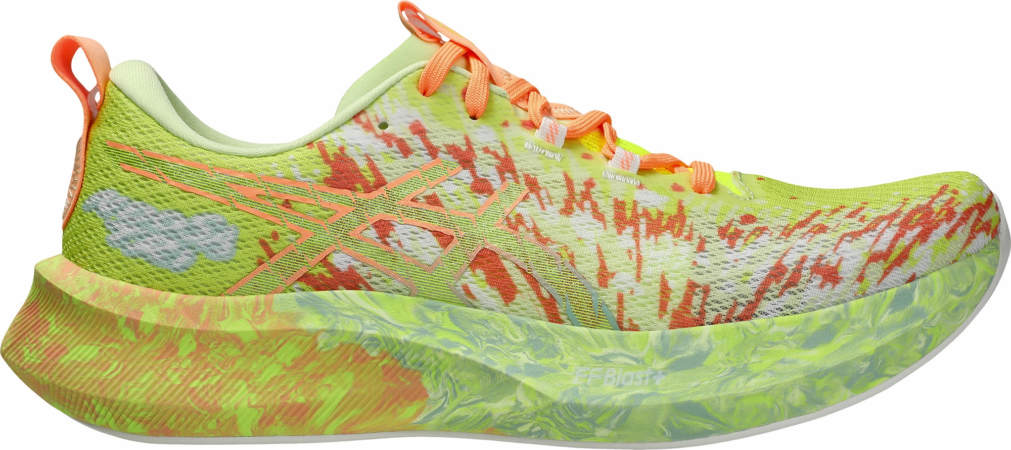 Asics Noosa Tri 16 Mens Running Shoes - Green Asics athletic footwear for training sessions