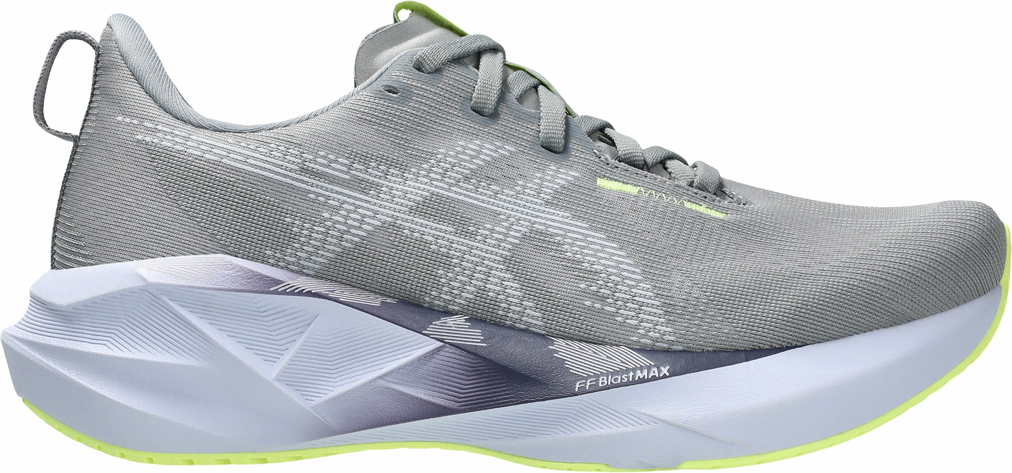 Asics NovaBlast 5 Womens Running Shoes - Grey Asics athletic footwear for training sessions