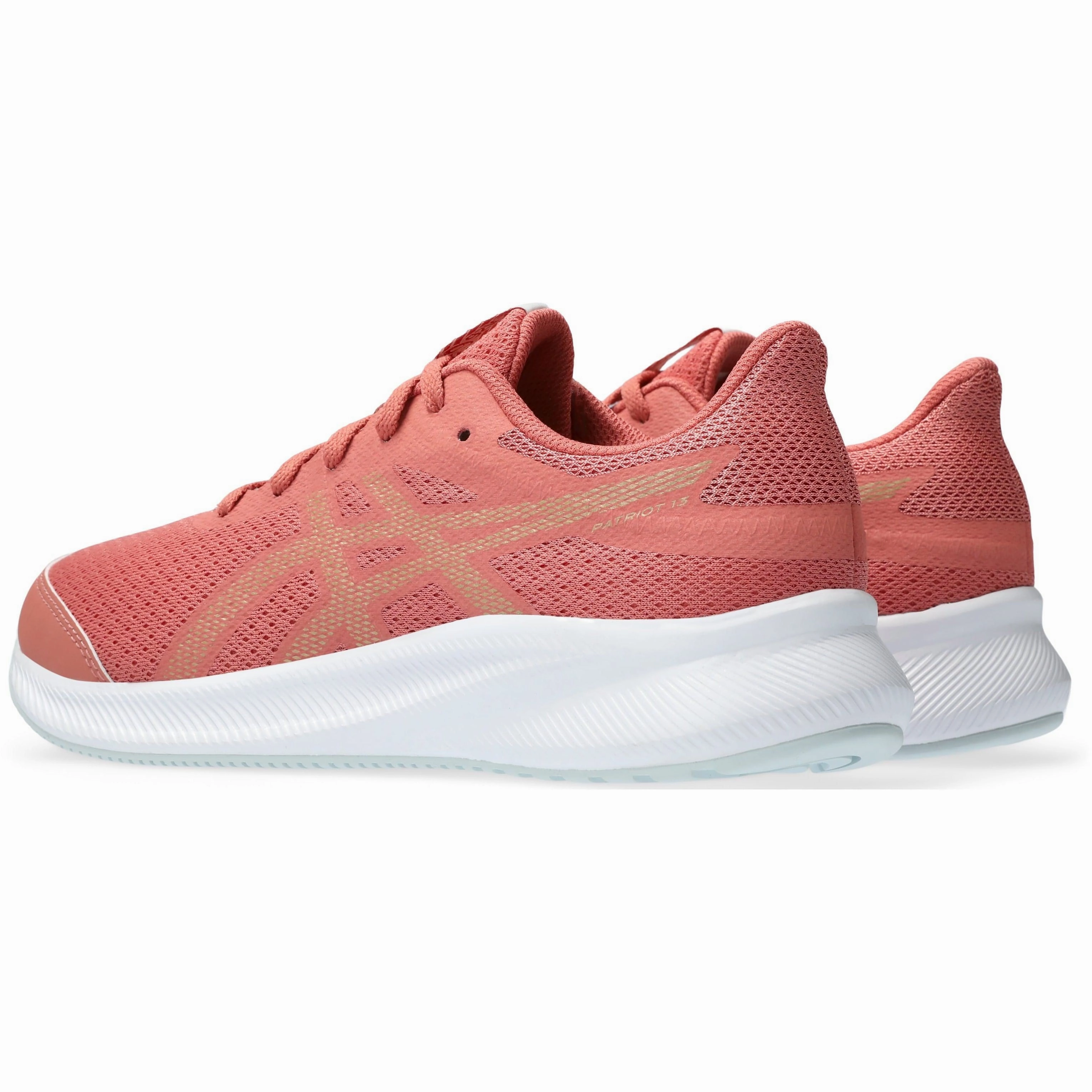 Asics Patriot 13 GS Junior Running Shoes - Pink Neutral Support Shoes
