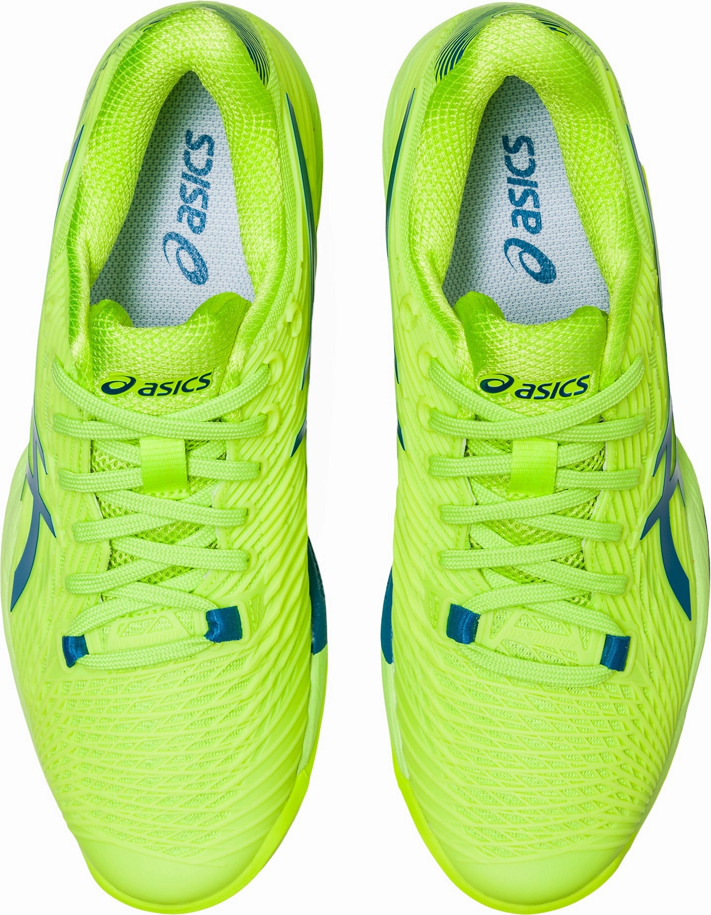 Asics Solution Speed FF 2 Clay Womens Tennis Shoes - Green Neutral Support Shoes
