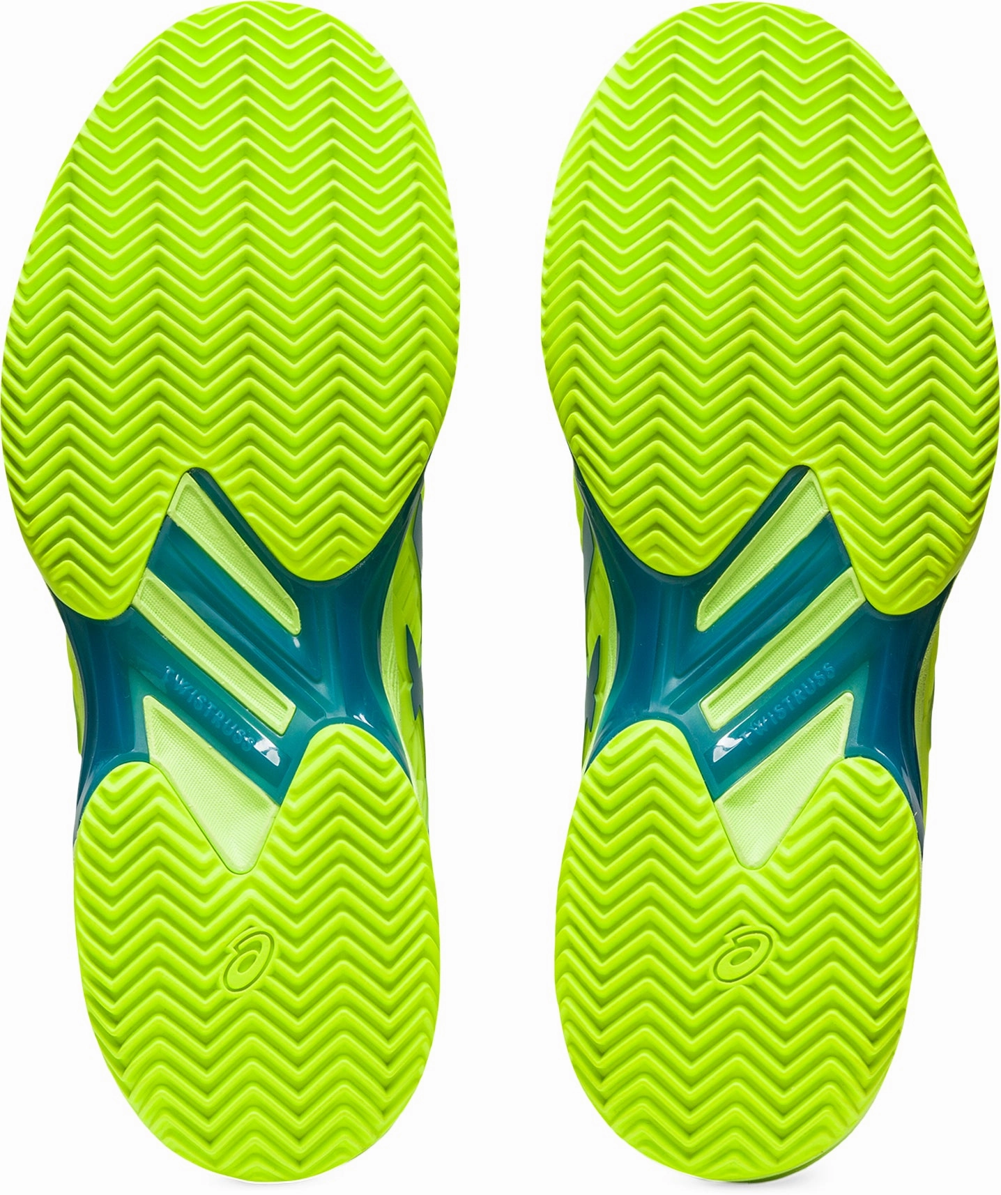 Asics Solution Speed FF 2 Clay Womens Tennis Shoes - Green Neutral Support Shoes