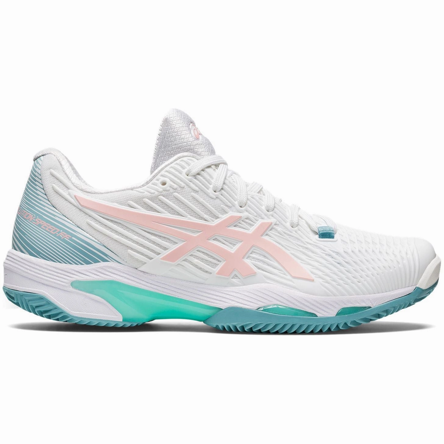 Asics Solution Speed FF 2 Clay Womens Tennis Shoes - White Asics shoe options