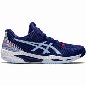 Asics Solution Speed FF 2 Womens Tennis Shoes - Blue Asics shoe options