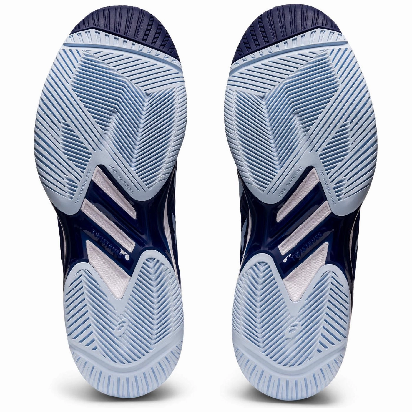 Asics Solution Speed FF 2 Womens Tennis Shoes - Blue Neutral Support Shoes