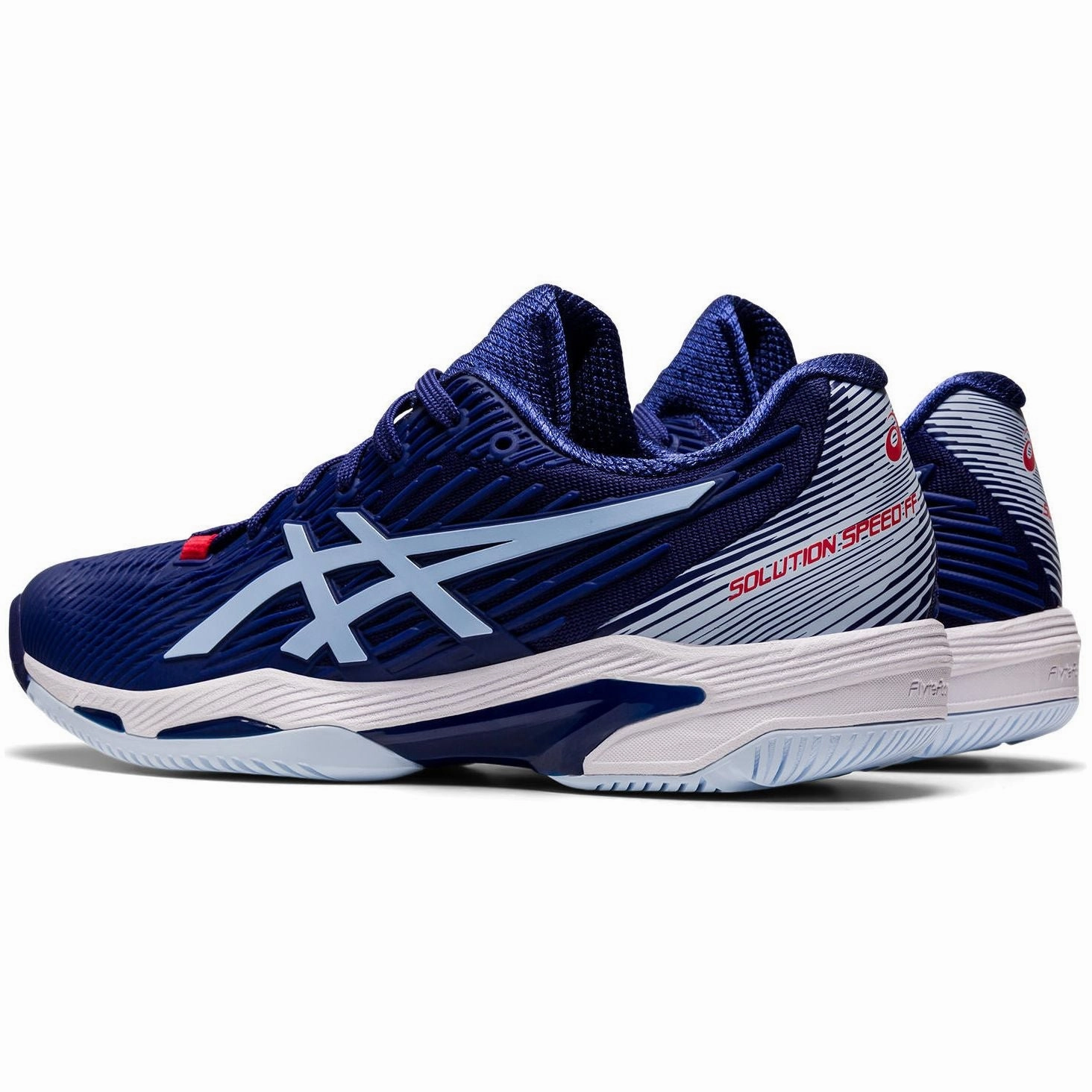 Asics Solution Speed FF 2 Womens Tennis Shoes - Blue Performance Shoes