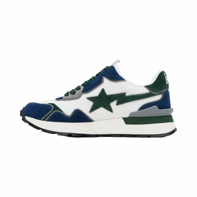 Bape Roadsta White Green Navy Off-White footwear options