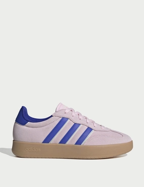 Barreda Shoes - Clear Pink/Lucid Blue/Gum Adidas everyday sneakers with comfort cushioning