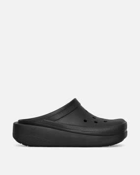 Blunt Toe Clogs Black Crocs footwear designs