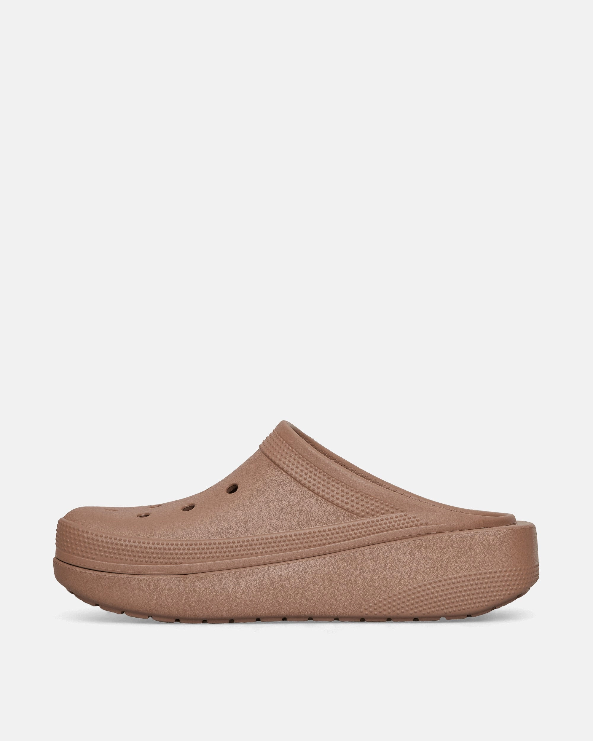 Blunt Toe Clogs Latte Foam Comfort Clogs