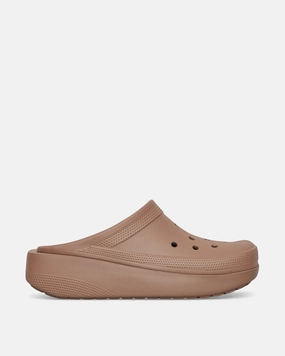 Blunt Toe Clogs Latte Crocs footwear designs