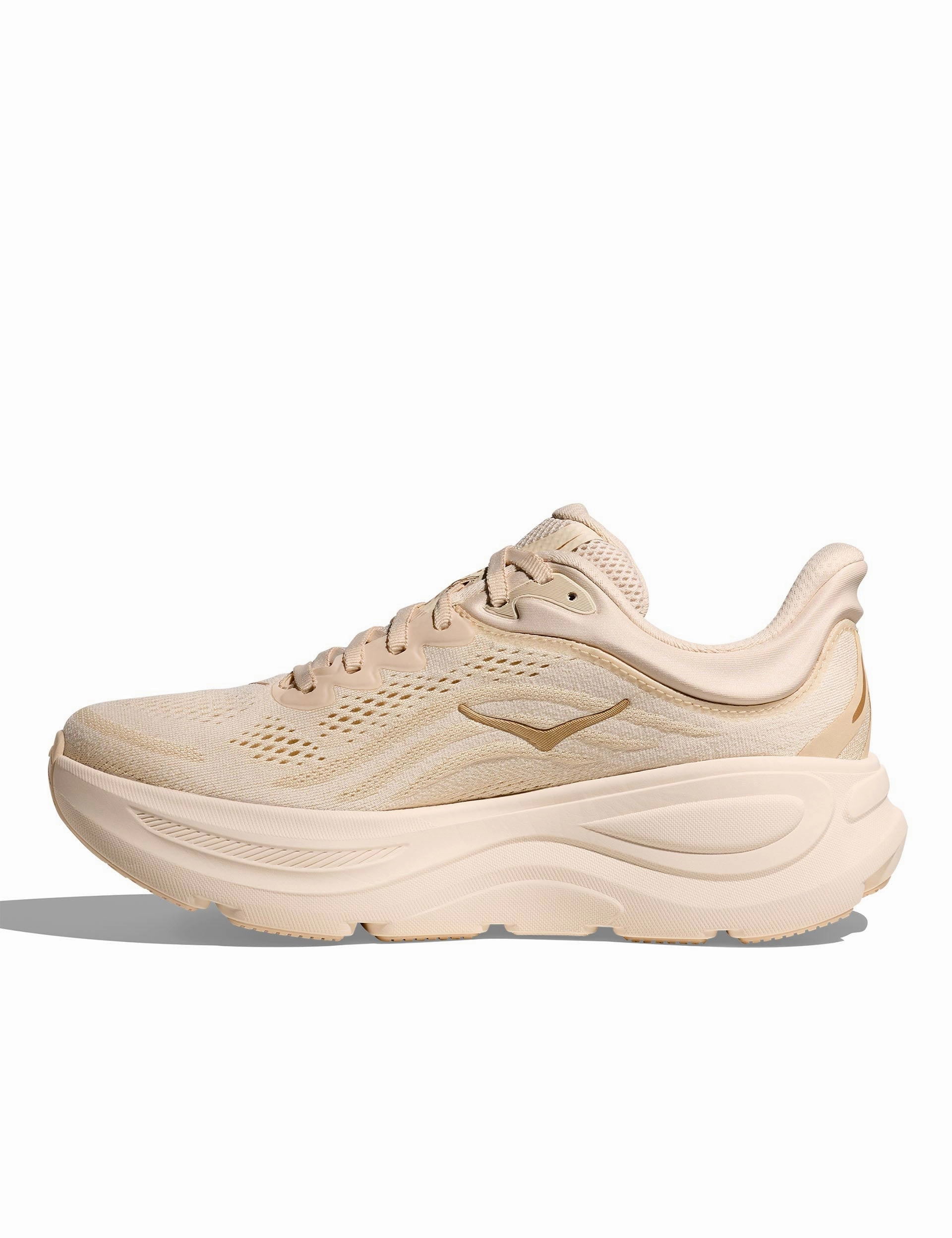 Bondi 9 - Vanilla/Birch Hoka trail-ready performance shoes