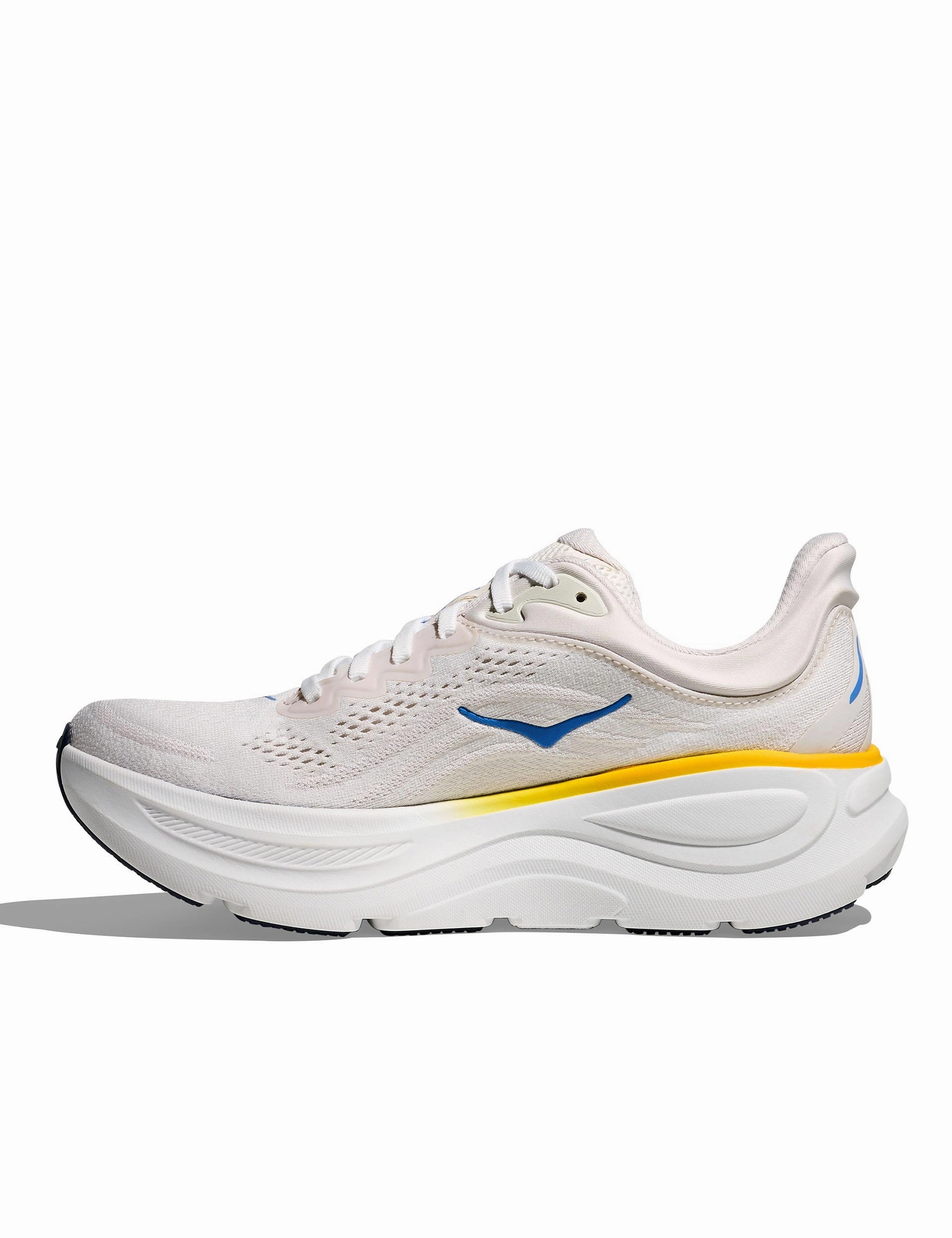 Bondi 9 - White/Grout Hoka trail-ready performance shoes