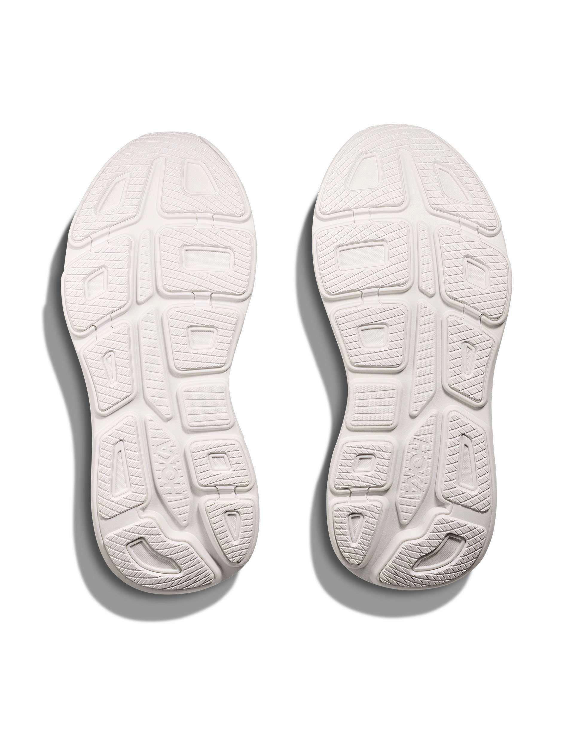 Bondi 9 - White Hoka trail-ready performance shoes
