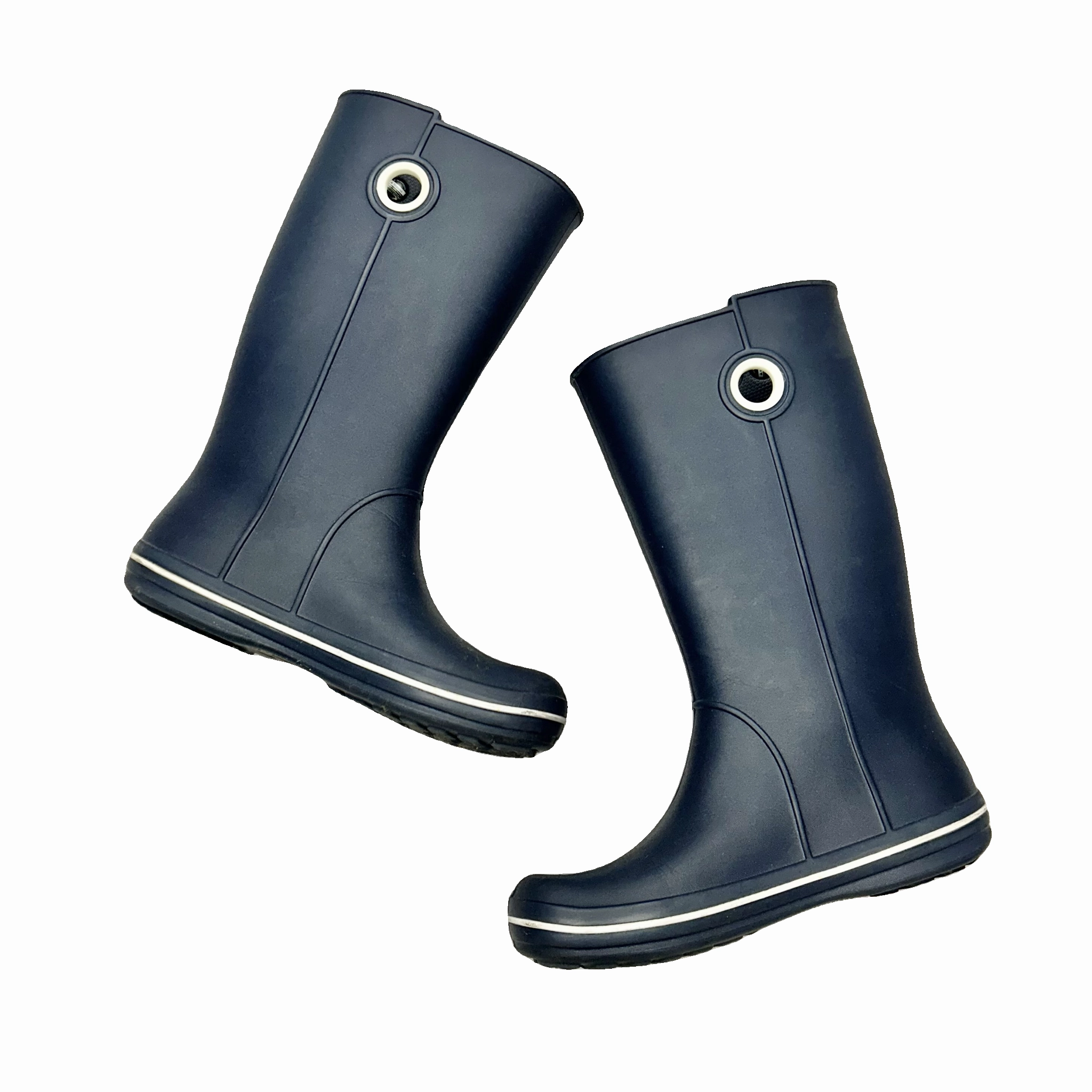 Boots Rain By Crocs In Navy, Size: 8 Lightweight Clogs
