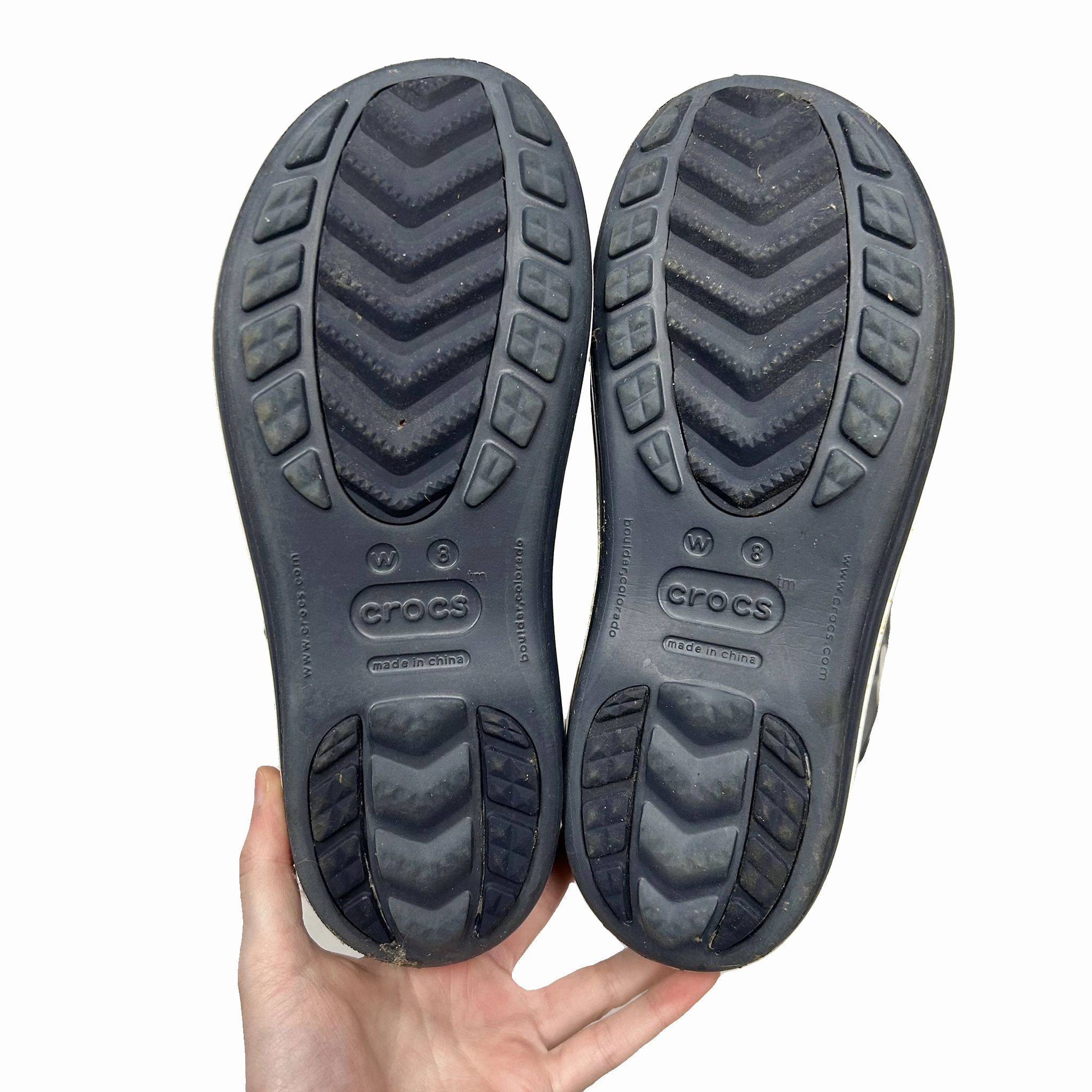 Boots Rain By Crocs In Navy, Size: 8 Lightweight Clogs