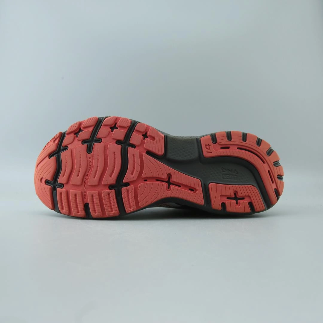 BROOKS GHOST 14 performance running shoe visuals