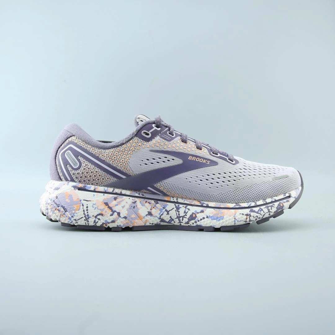 BROOKS GHOST 14 performance running shoe visuals