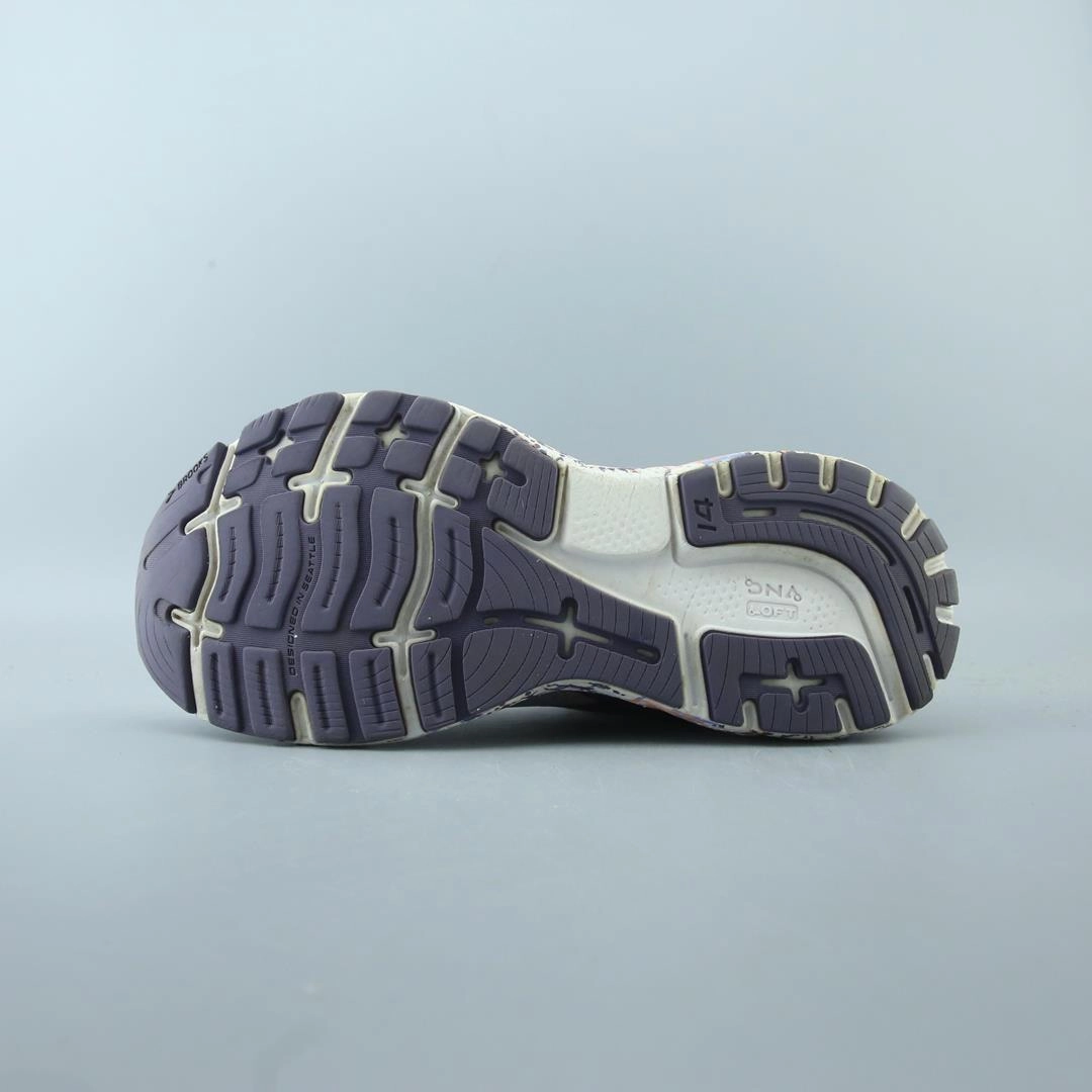 BROOKS GHOST 14 performance running shoe visuals