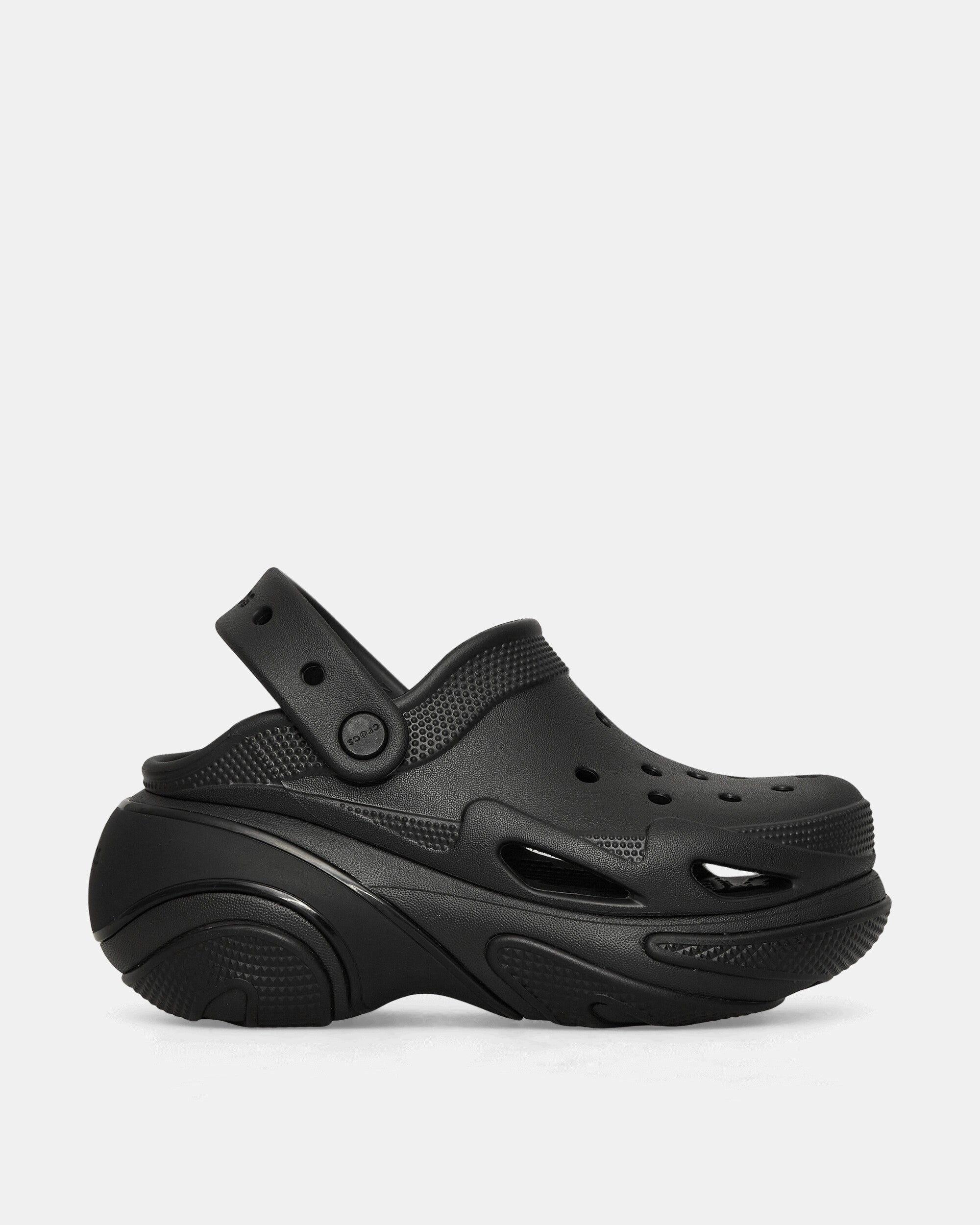 Bubble Crush Clogs Triple Black Crocs footwear designs
