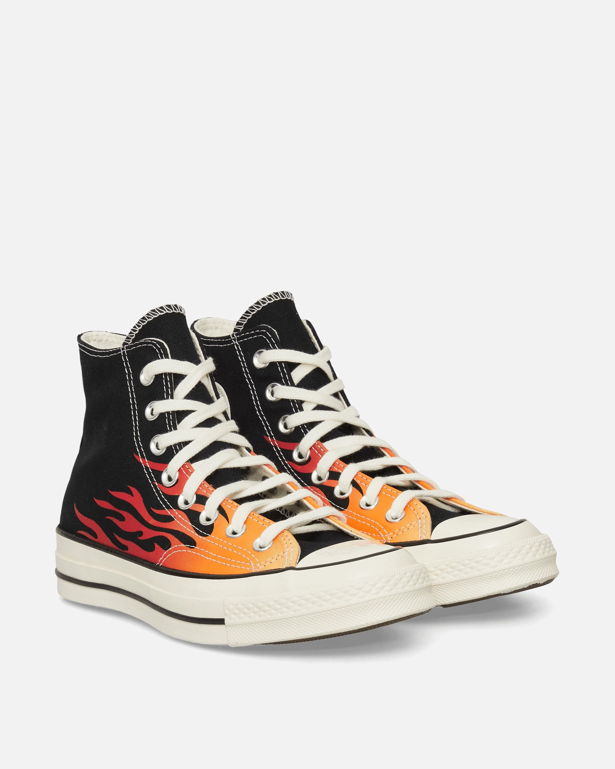 Chuck 70 Fire Sneakers Black / Red / Yellow Classic Canvas Sneakers