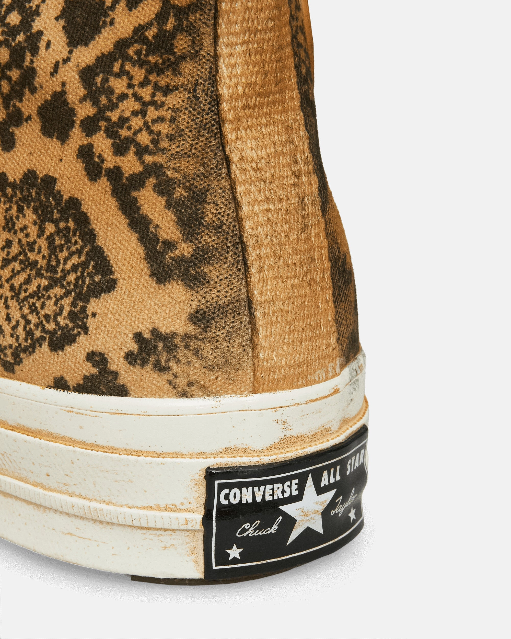 Chuck 70 Serpentine Sneakers Snake Brown Classic Canvas Sneakers
