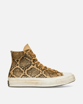 Chuck 70 Serpentine Sneakers Snake Brown Converse shoe varieties