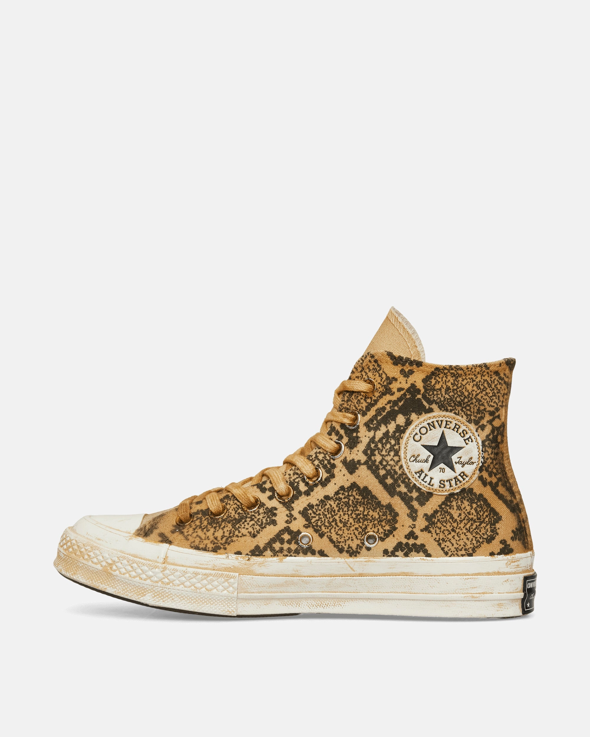 Chuck 70 Serpentine Sneakers Snake Brown Classic Canvas Sneakers