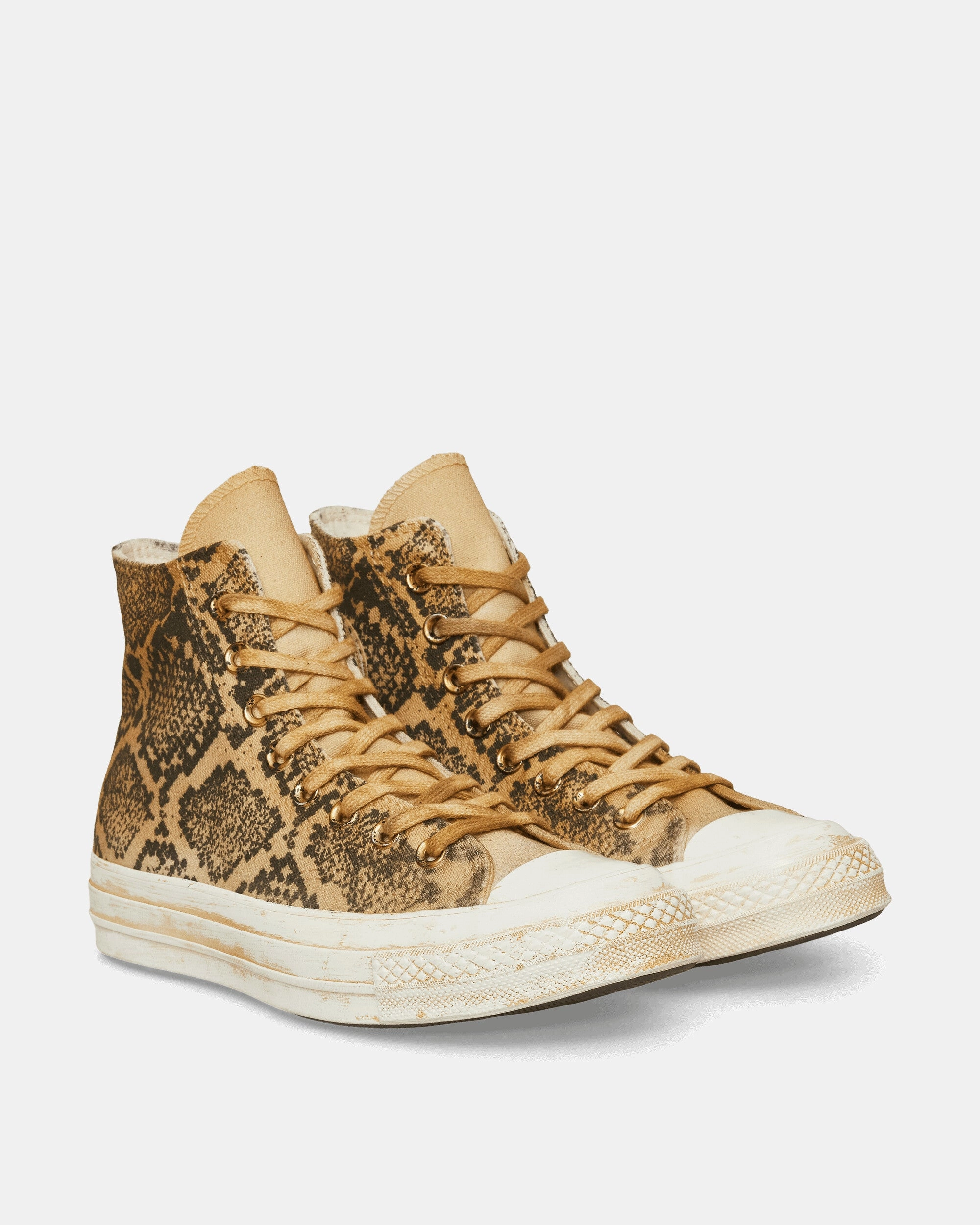 Chuck 70 Serpentine Sneakers Snake Brown Classic Canvas Sneakers