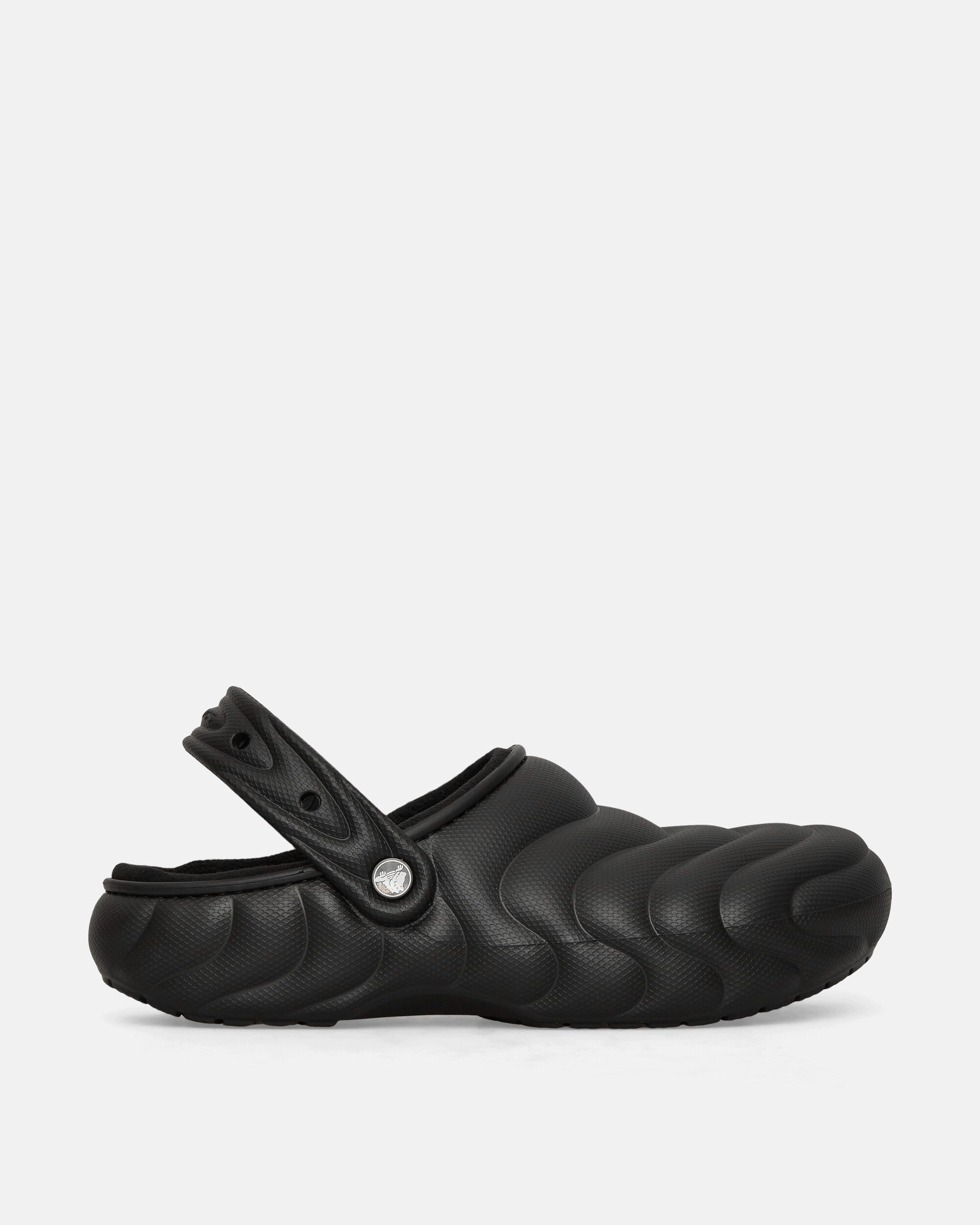 Classic Lined Overpuff Clogs Black Crocs footwear designs