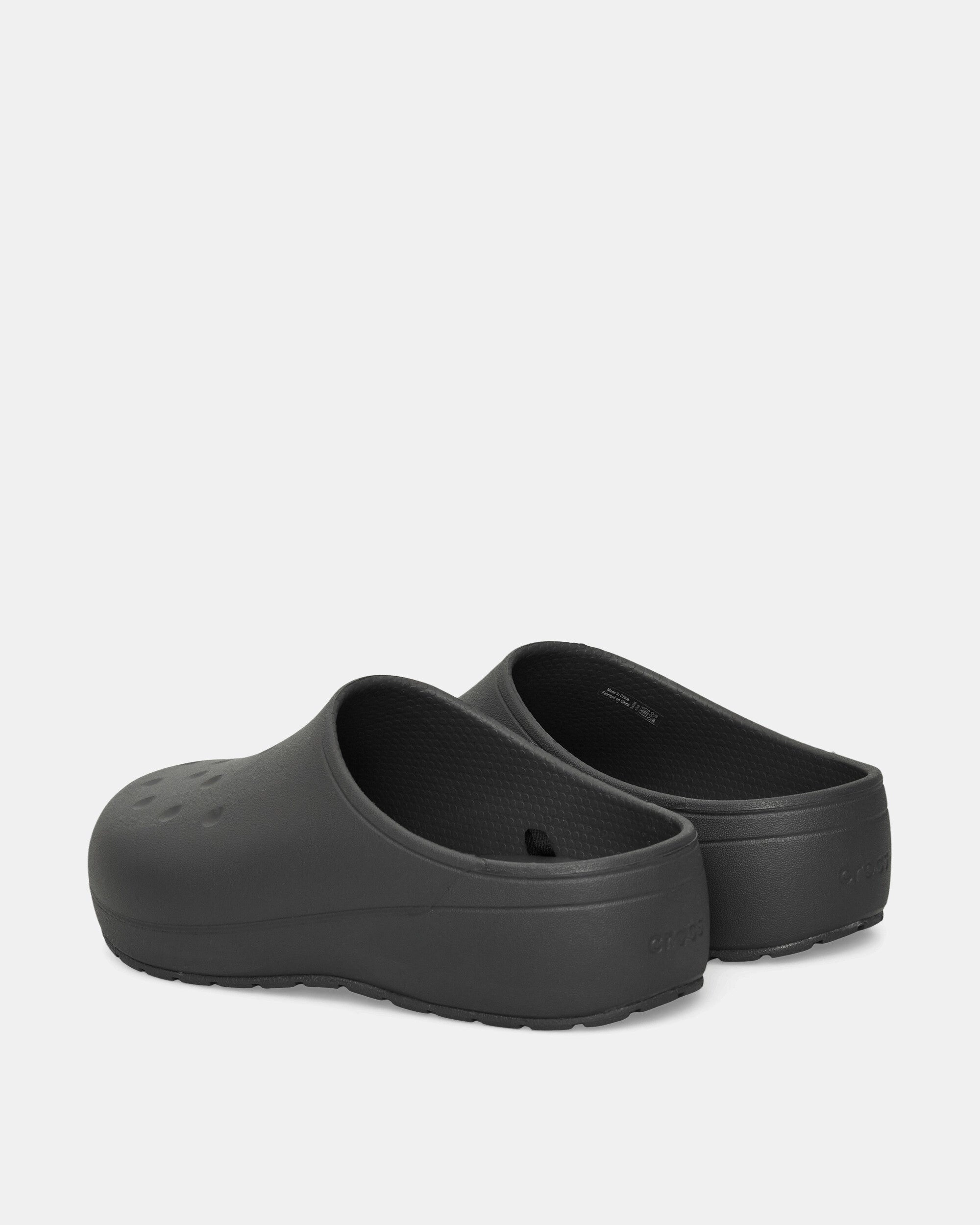 Classic Quiet Clogs Black Sand Foam Comfort Clogs