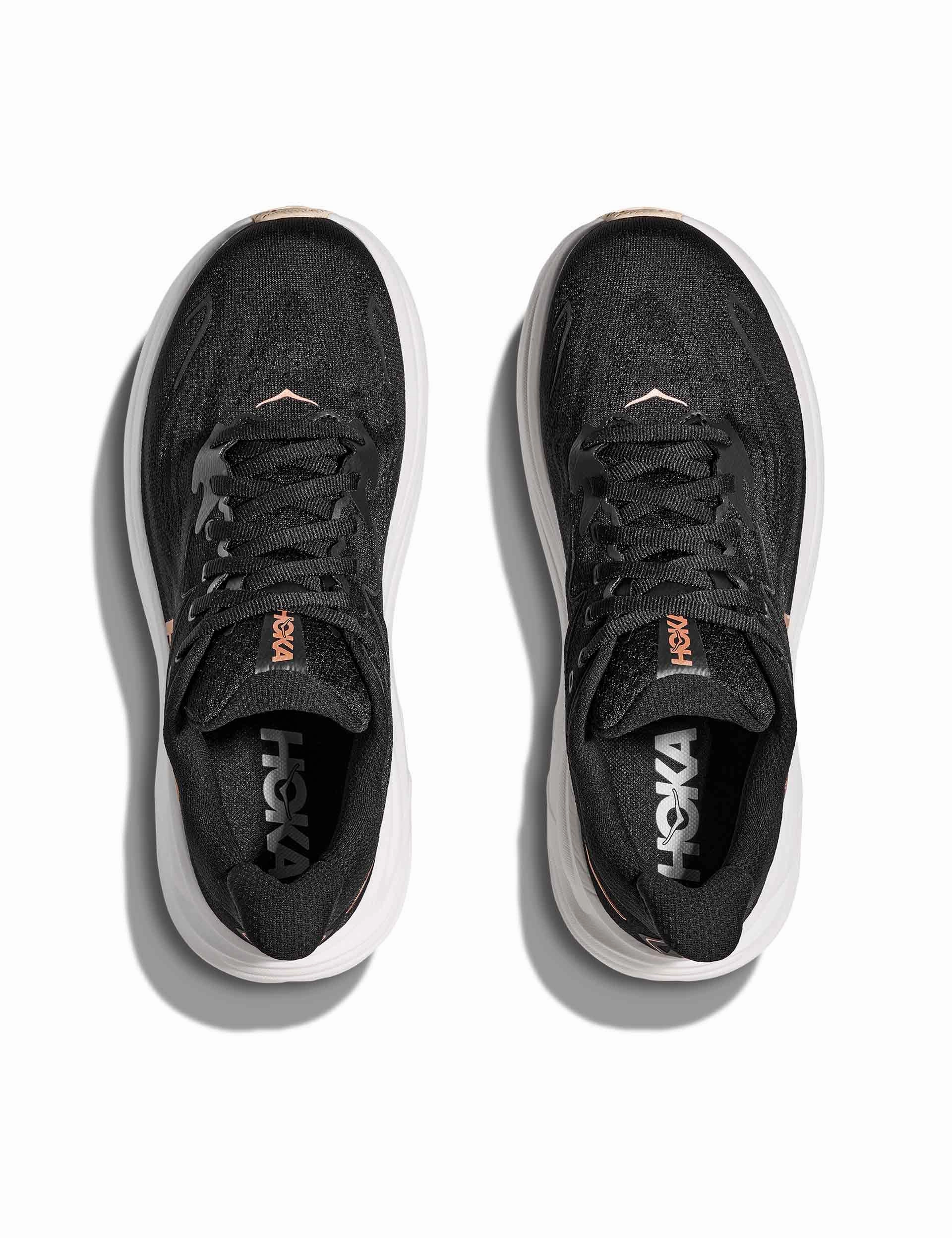 Clifton 10 - Black/Rose Gold Hoka trail-ready performance shoes