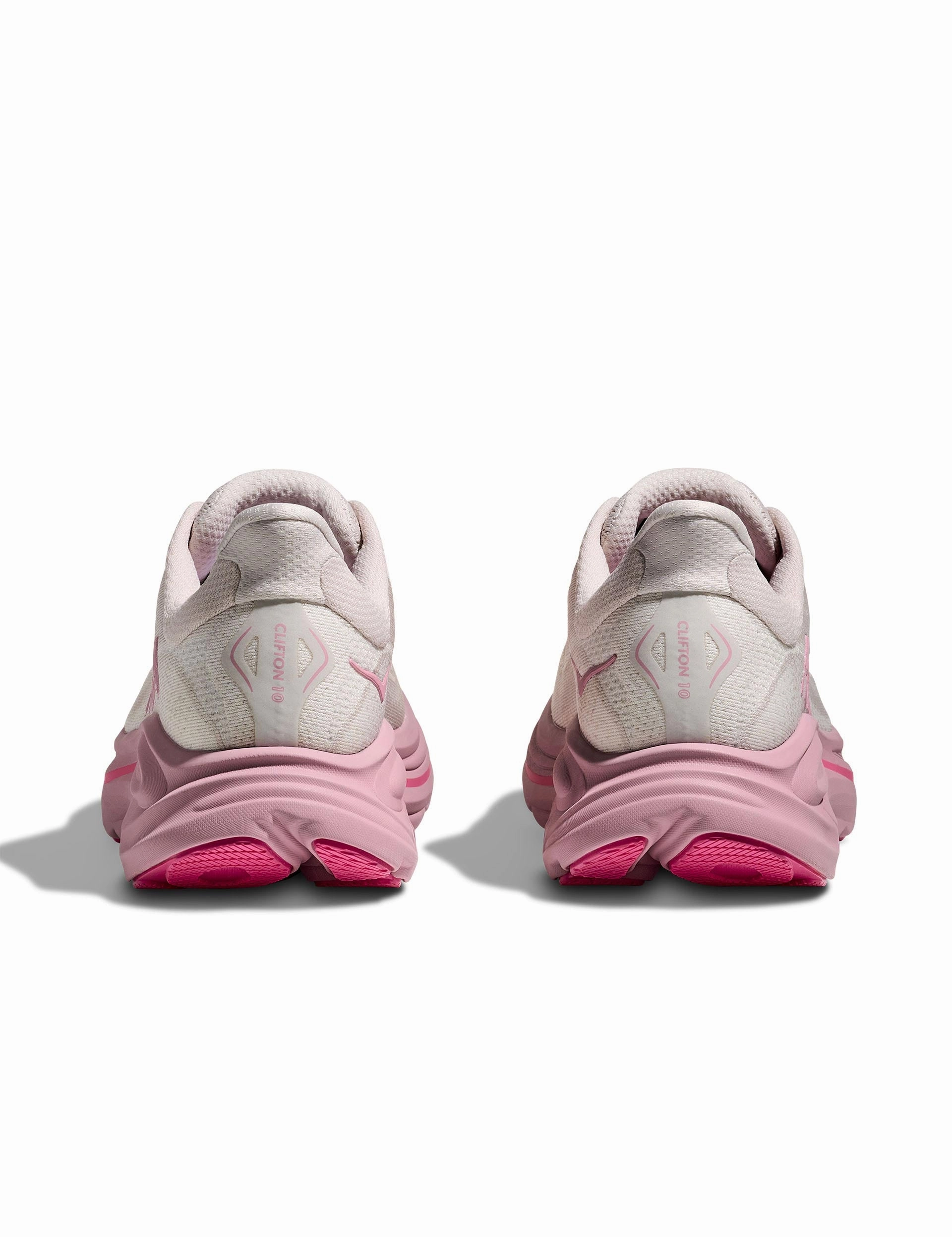 Clifton 10 - Rose Cream/Dried Rose Hoka trail-ready performance shoes
