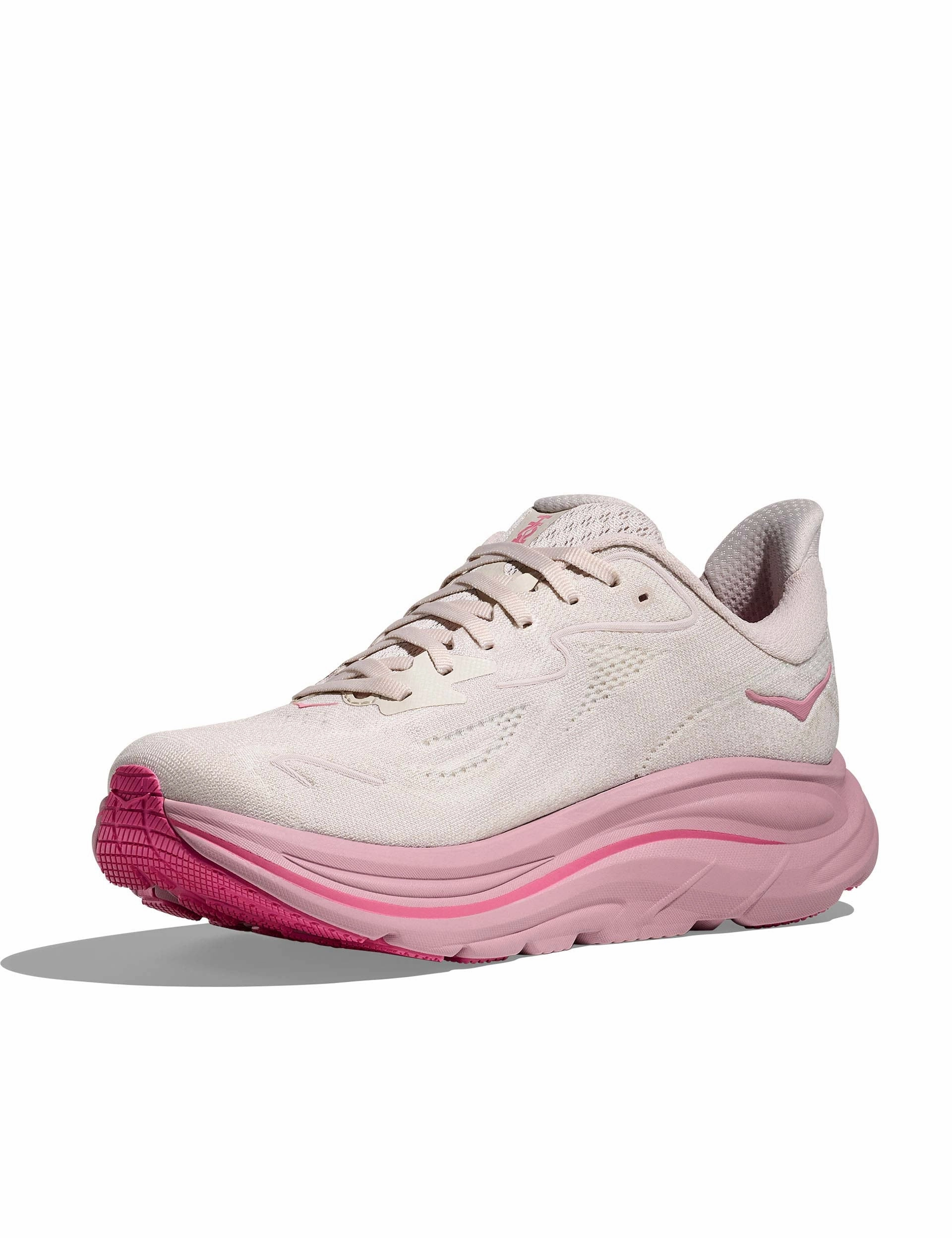Clifton 10 - Rose Cream/Dried Rose Hoka trail-ready performance shoes