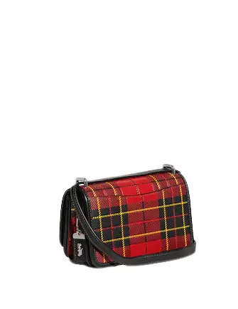 Coach Bandit Crossbody With Plaid Print Coach Bags