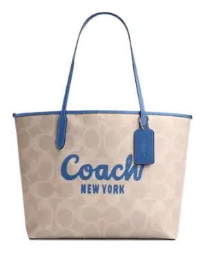 Coach City Tote Bag With Coach Graphic Coach Bags