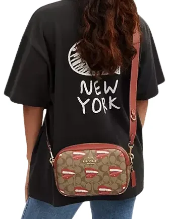 Coach Coach X Tom Wesselmann Jamie Camera Bag In Signature Canvas Coach Bags