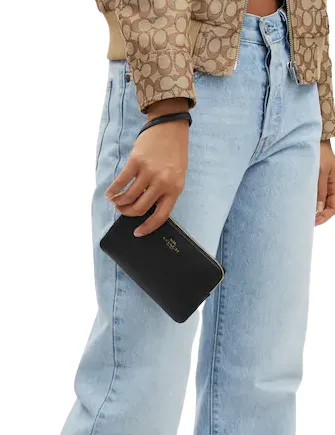 Coach Corner Zip Wristlet Coach Bags