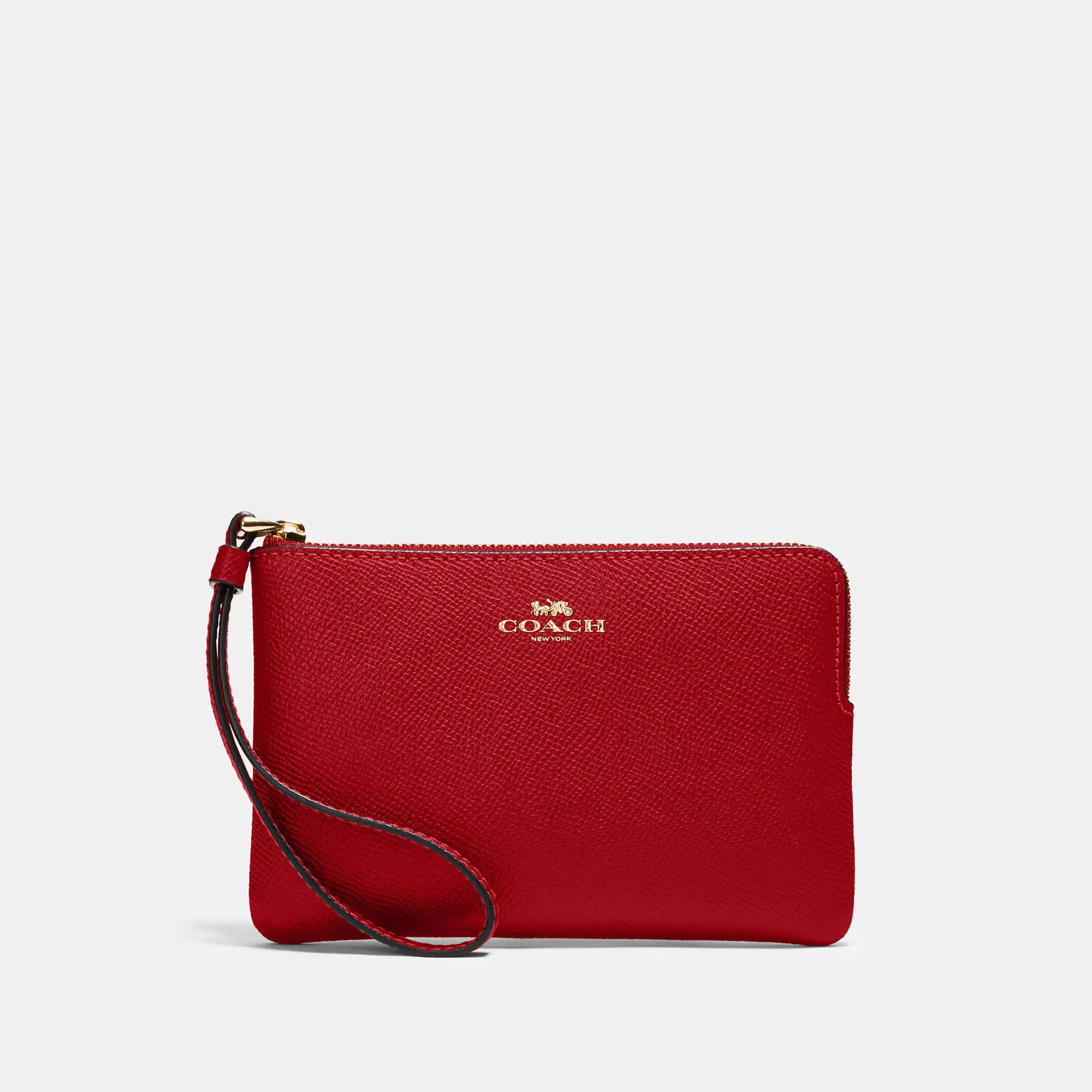 COACH Corner Zip Wristlet COACH Outlet Bags