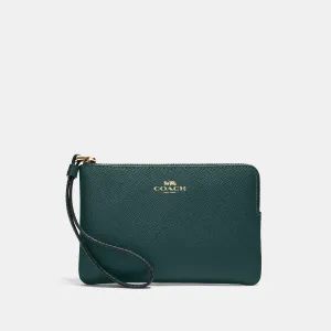 COACH Corner Zip Wristlet COACH Outlet Bags