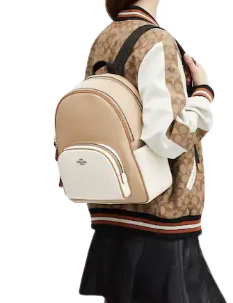 Coach Court Backpack In Colorblock Coach Bags