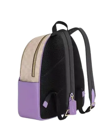 Coach Court Backpack In Signature Canvas Coach Bags
