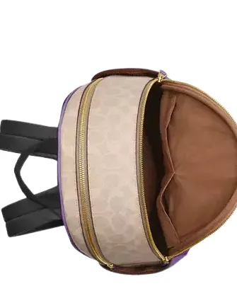 Coach Court Backpack In Signature Canvas Coach Bags